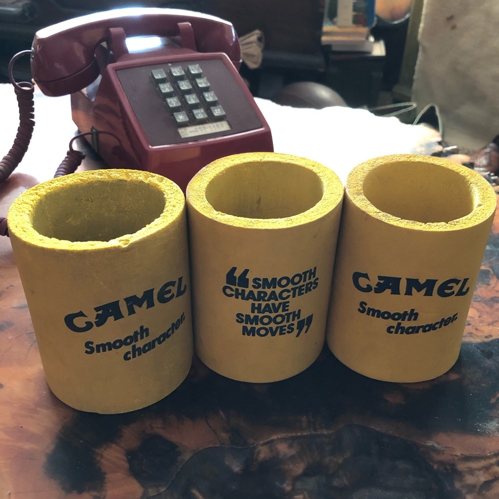 70’s Camel’s cigarettes cuzzies